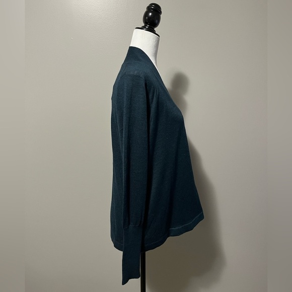 Zara Long Sleeve Cross Over Knit Sweater - Picture 9 of 12